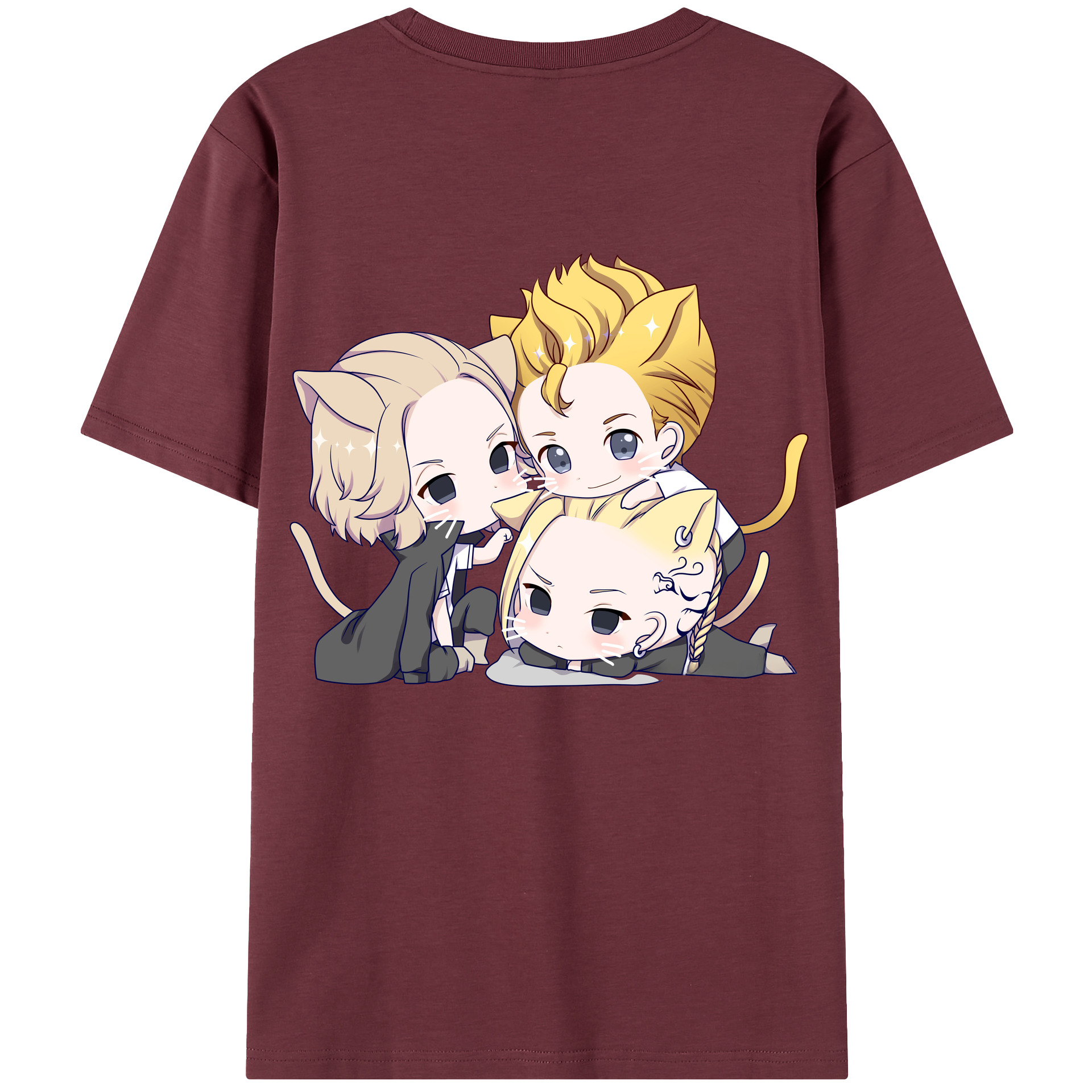 （画像用） 東京リベンジャーズ Tokyo Revengers 綿100％半袖Tシャツ（背面プリント）